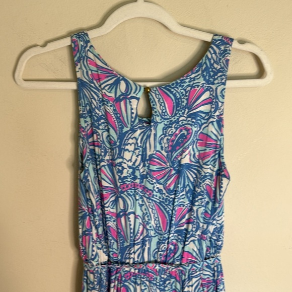 Lily Pulitzer x Target Floral Maxi Dress Size 14/16 - Picture 6 of 8